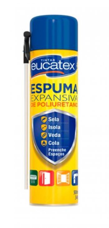 Eucatex - espuma expansiva 500ml/440g*