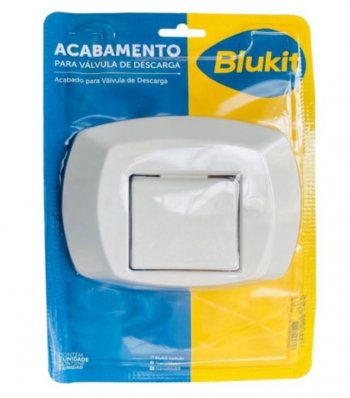 BLUKIT - ACABAMENTO P/VALV. DESCARGA DOCOL BCO *