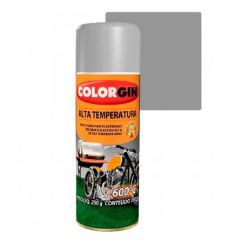 Colorgin - Spray Color. Alta/Temp Aluminio*