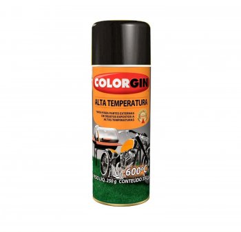 Colorgin - Spray Color. Alta/Temp Preto*