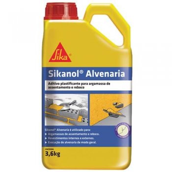 Sika - Sikanol Alvenaria Br - (Vedalit) Gl 3,6l *