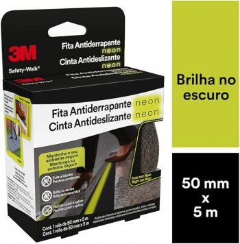 3m - Fita Antiderrapante Neon 50x5m *