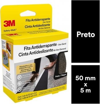 3m - Fita Antiderrapante Pto. 50x5m *