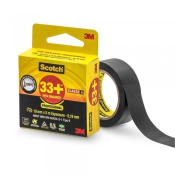 3m - Fita Isolante Scotch 33+ 19mmx10*