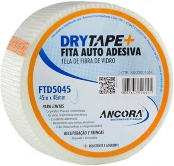 Fita Auto Ades.Tela Fibra Vidro Ancora 45x48mm *