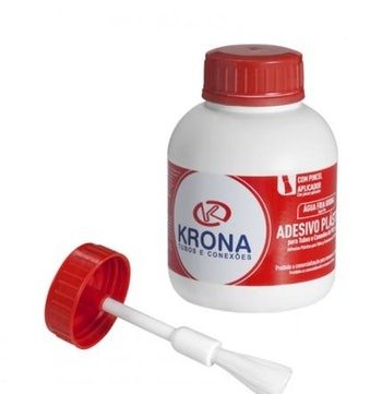 Krona - Adesivo Plastico C/ Pincel 175g*